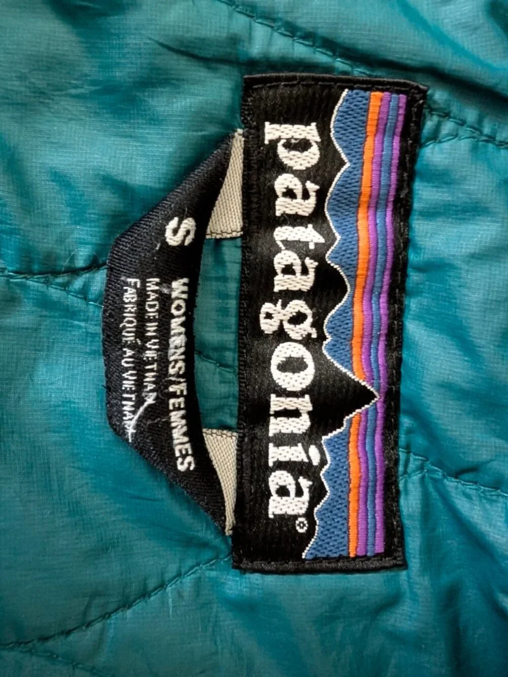 Patagonia Nano Storm H2No PrimaLoft Jacket Teal Women’s Small